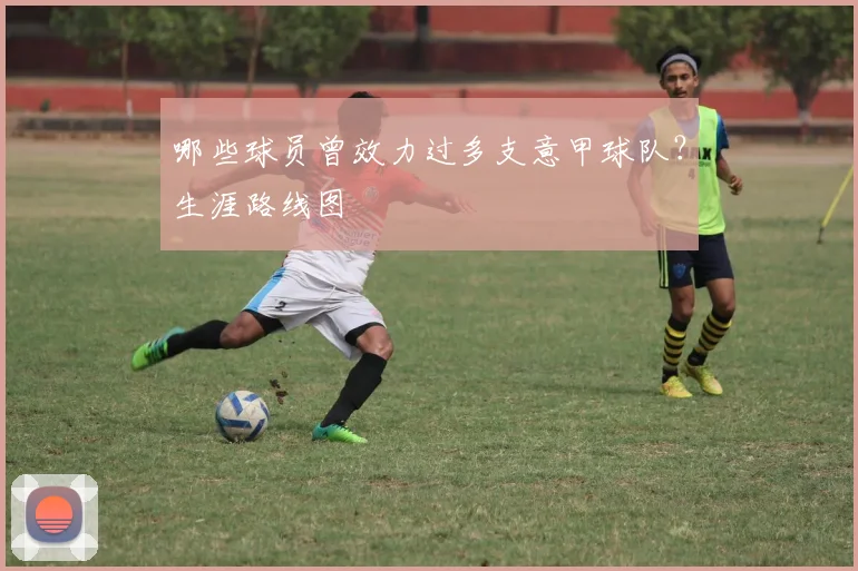 哪些球员曾效力过多支意甲球队？生涯路线图